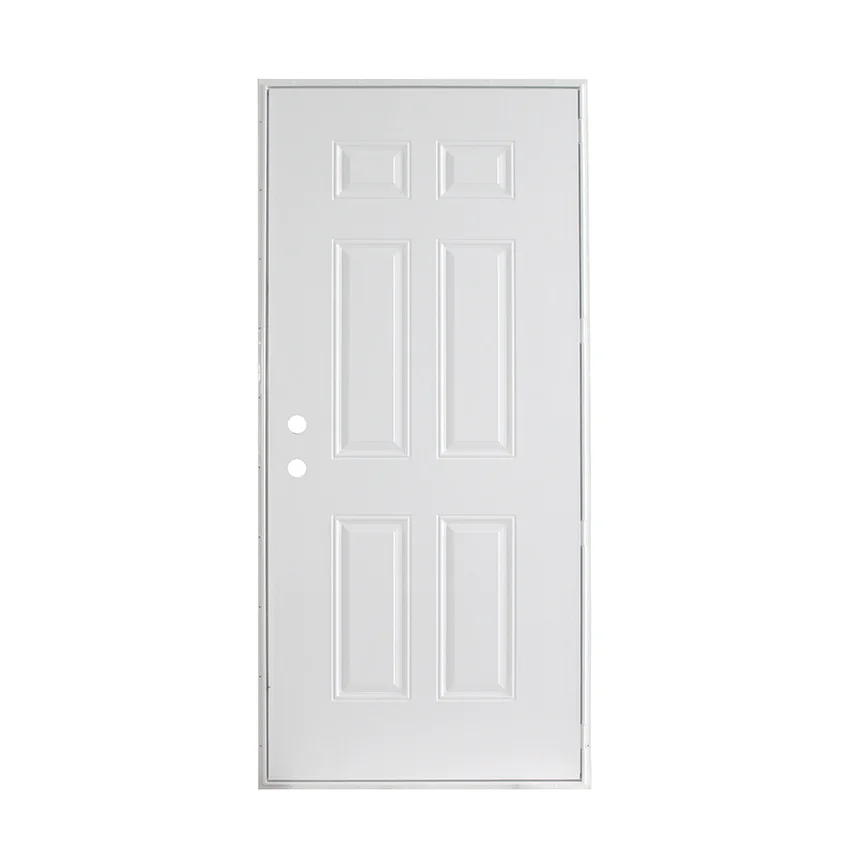 Fangda hot sell outswing door steel door for mobile home carports