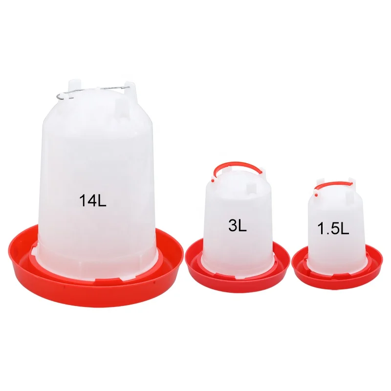 Widely using Animal Drinkers crash and pressure resistant Poultry Waterer Drinker For Birds / Chicks
