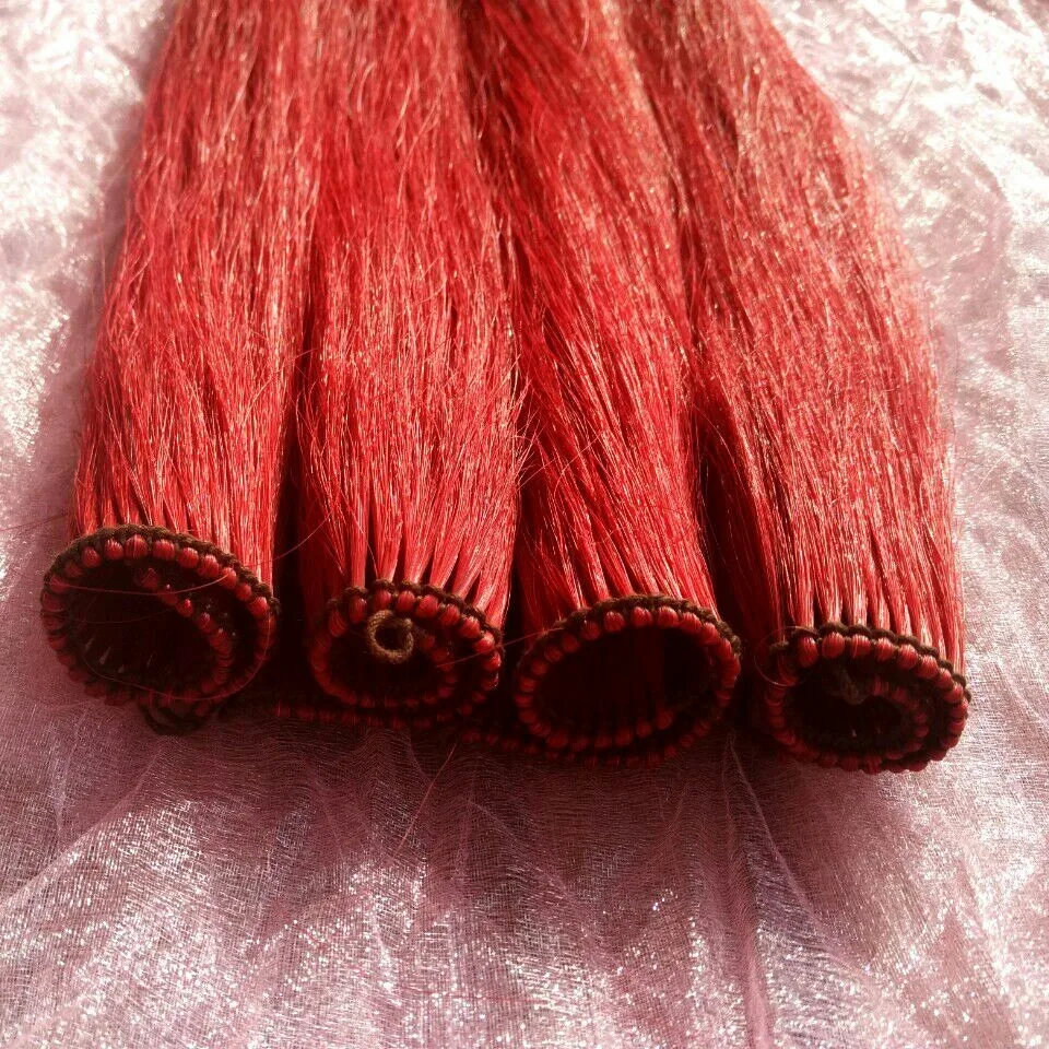 Natural white horse mane hair (horse mane extension) wefts,Forelock hairs