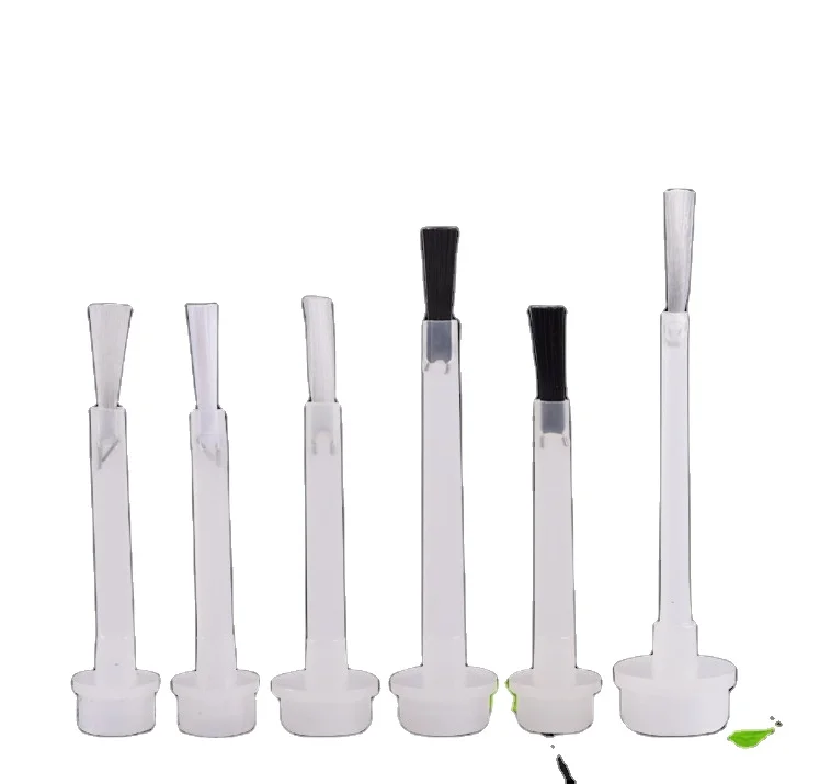 Plastic brush for super glue nail polish brush