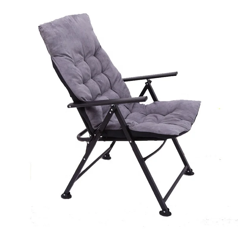 Hot Sale Portable 9 Position Folding Chair with Removable Cushion