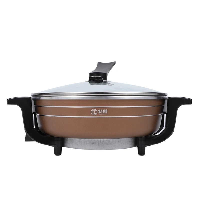 
Wholesale Multi-Function Electric Non-Stick Frying Pan Electric Grill Pan 
