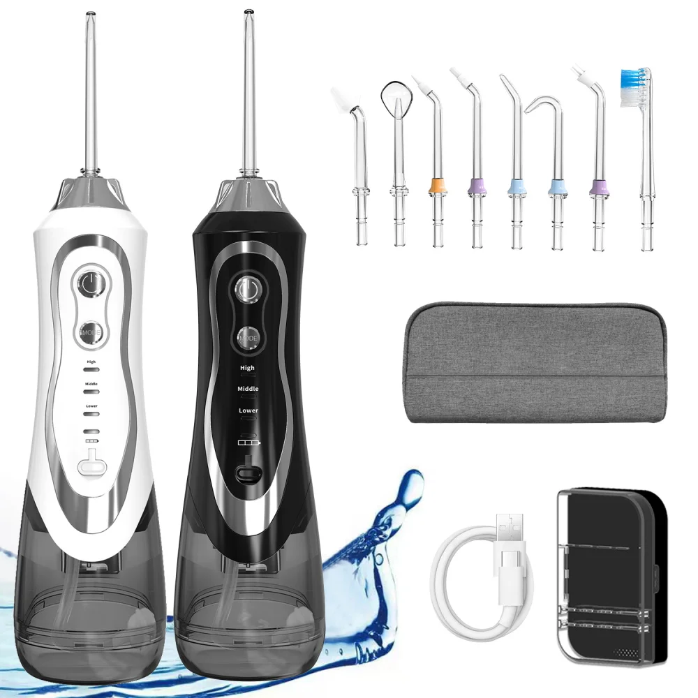 Cheap Price Sonic Water Jet Teeth Cleaner Kit Decdeal Professional Ipx7 Whitening Electronic Liquid Tooth Cleaning Device