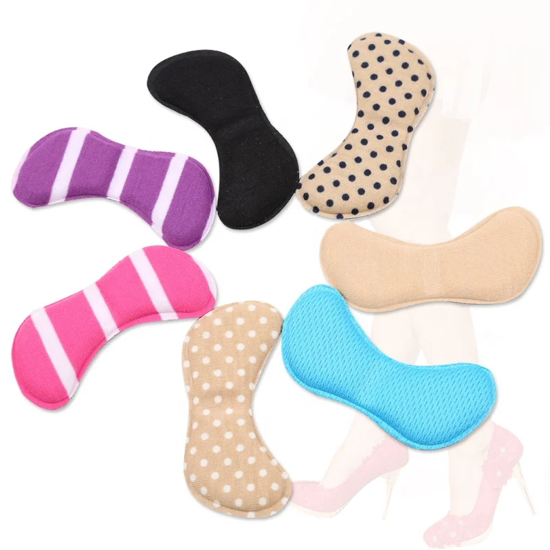 Invisible Self Adhesive Sponge Butterfly Shaped Heel Cushion Pad Heel Grips Liners for Women