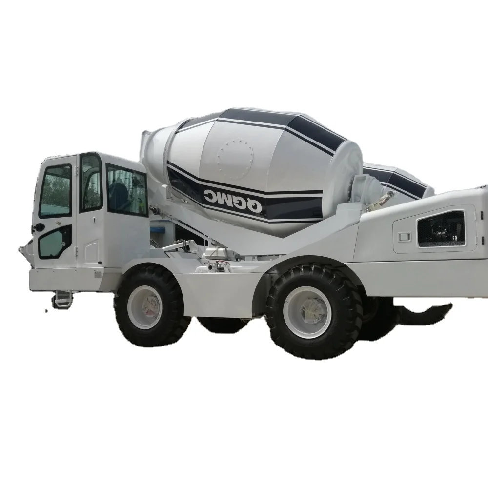 4 Wheel Drive Self Loading Cement Mixer Mini Concrete Pump  Concrete Mixer and Pump National 2 engine