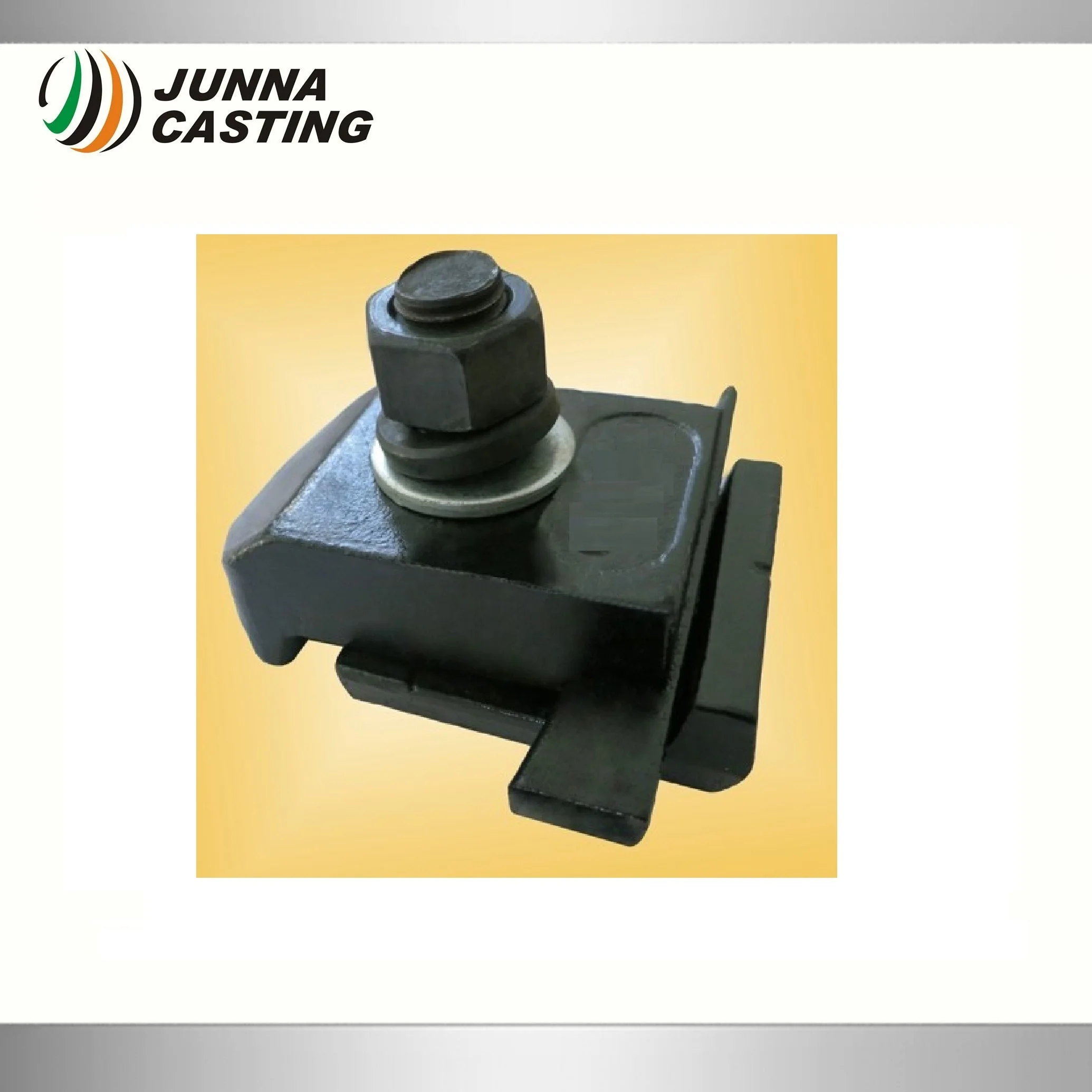 
ASTM A36 Steel Rail Fastener Railway Retainer Rail Retainer 