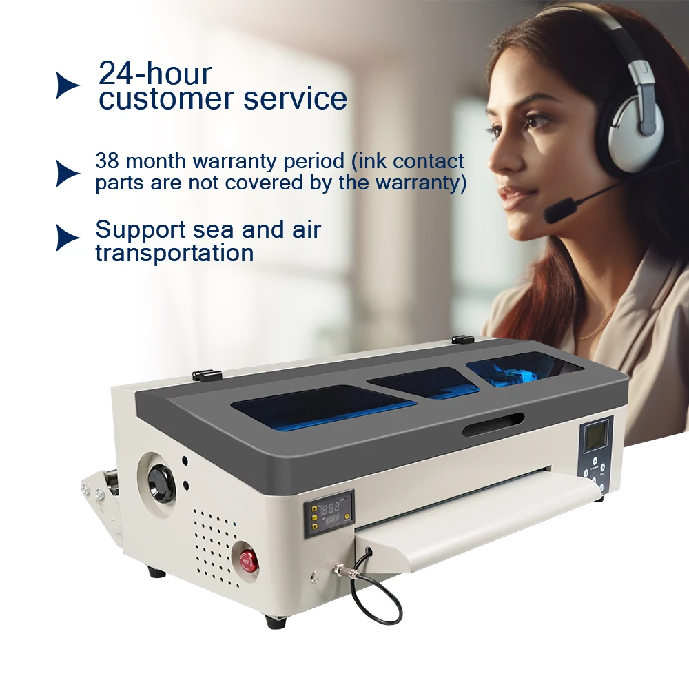 Erasmart 2024 dual-head printing small business machine ideas A3 Pro Max DTF Printer T-Shirts Hats dtf 45cm printer