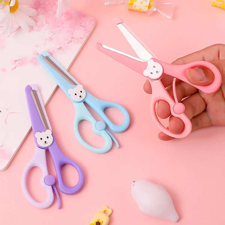 Зубные ножницы для предотвращения порезов, детские ножницы для детей, Обучающие Детские Ножницы