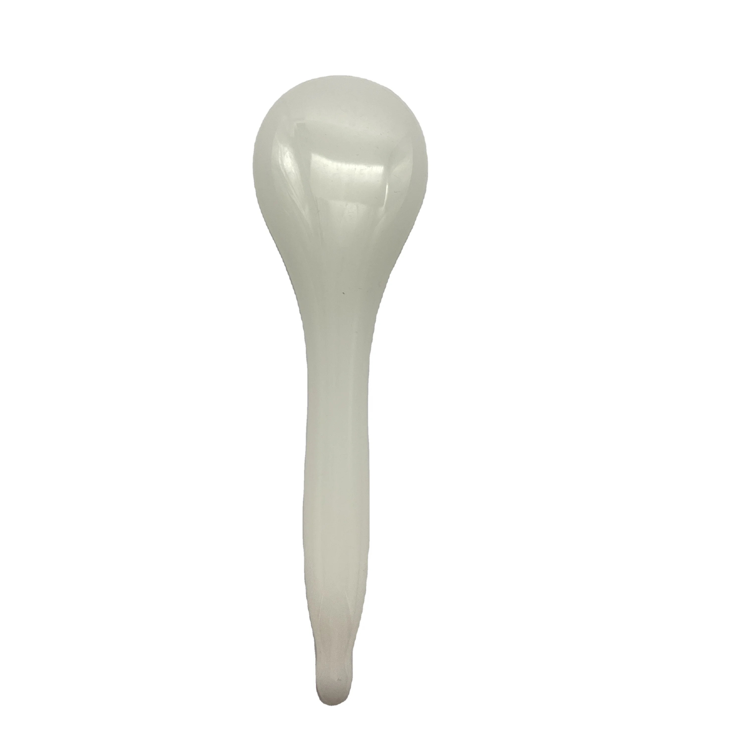 Manual White Jade Acupressure Reflexology Pen Acupuncture Therapy Tool for Body Healthcare Therapy Tissue Massage Stick