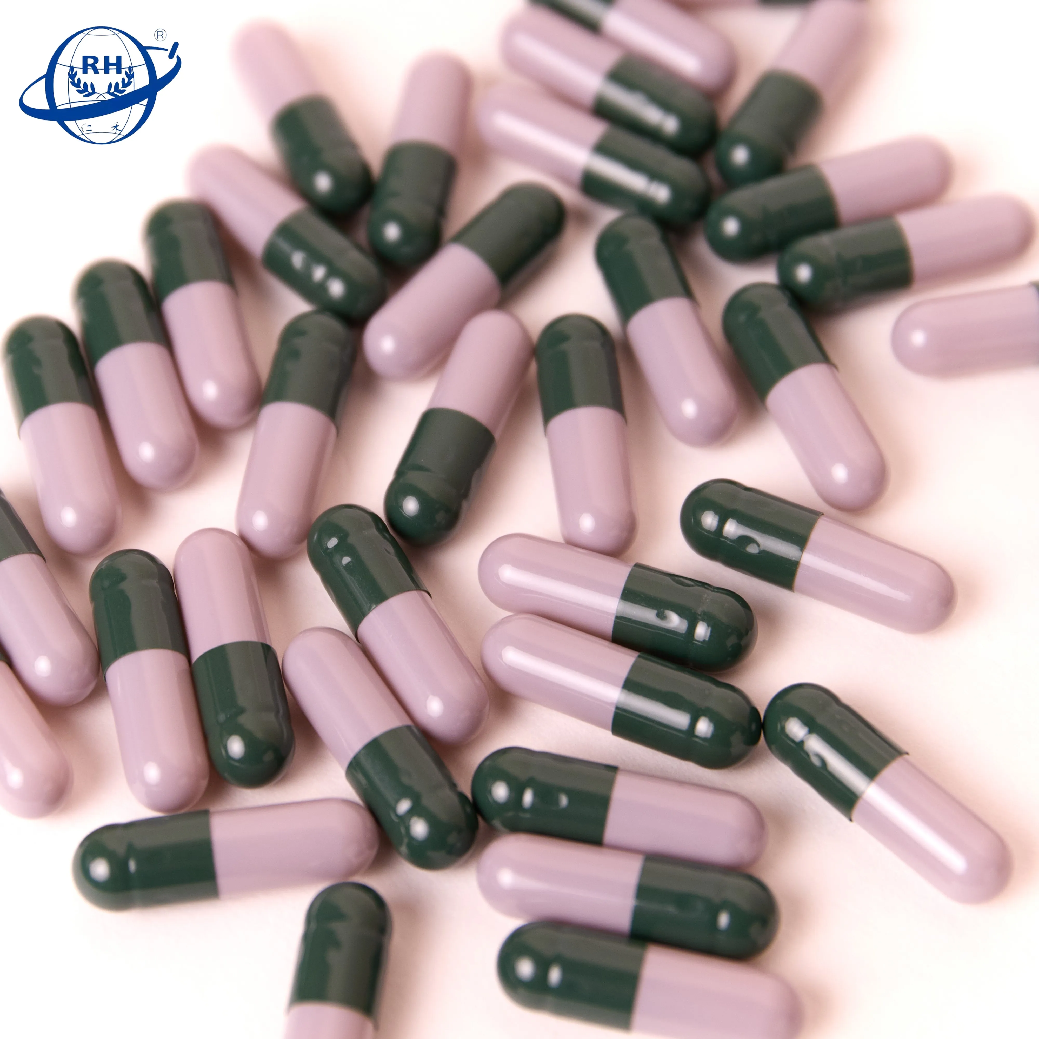 Different size empty hard vegetable capsules shell size 0 1