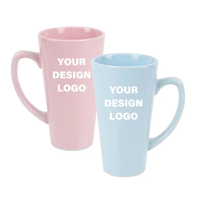 Colorful Sublimation Colorful Popular Nordic 11oz Cute White Sublimation Custom Logo Coffee Mugs Ceramic Mug With Handle