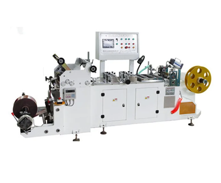 Plastic Shrink Sleeve Center Sealing Bag Making Machine