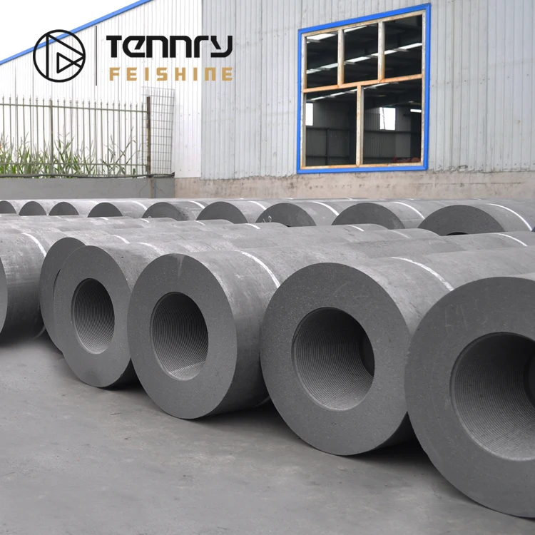 Высокомощный графитированный электрод для электродуговой печи