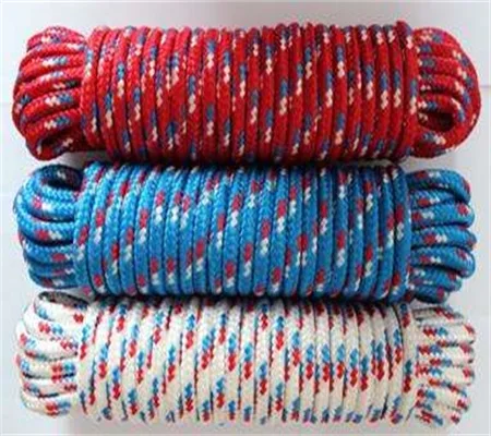 High quality polypropylene rope PP braided ropes used paper bags handles for wholesale