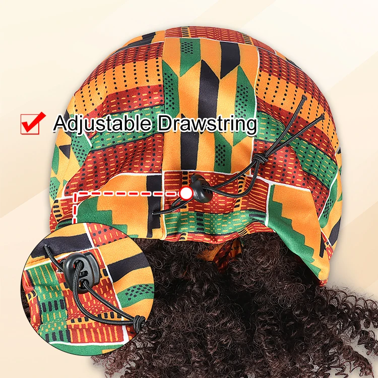 Julianna Hot Selling Short Curly High Puff Head Band Wigs Fluffy With Bangs Synthetic Afro Kinky Headband Wigs