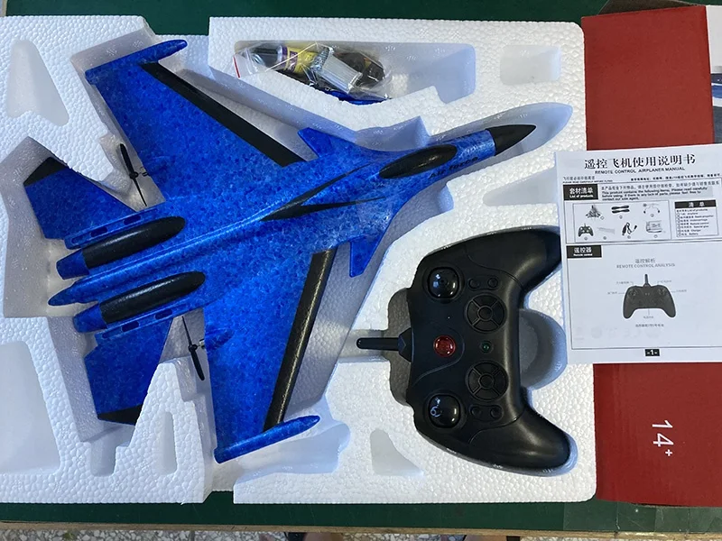 2.4g epp foam gyro r c glider fighter hobby model vs f16 f22 f35 su27 su35 trainer remote control airplane rtf rc jet plane
