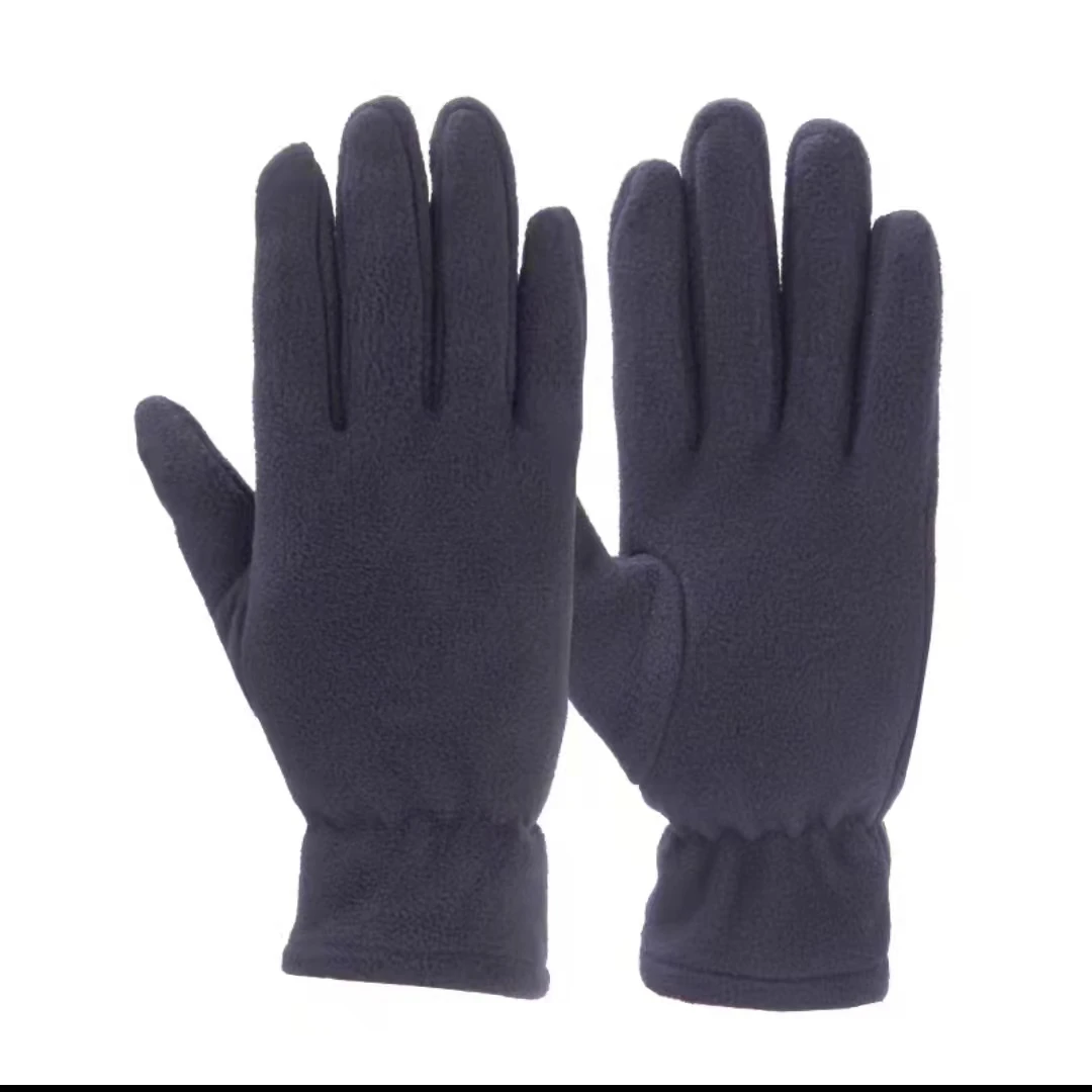 Low price promotion polar fleece filmy polar fleece Winter Colorful gloves keep warm