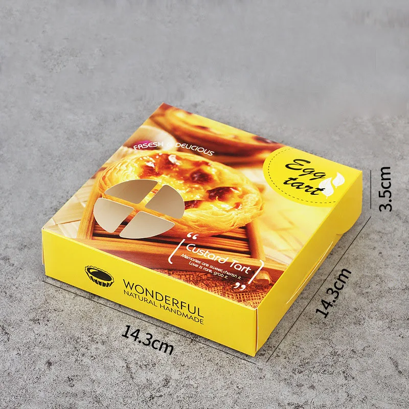 Wholesale Customizable Square Recyclable Food Grade Paper Boxes Food Sushi Packaging Box