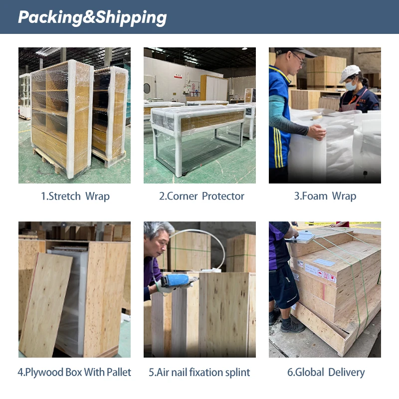 Customized High Quality Cigar Shop Cigarette Store Furniture Smoke Tobacco Showcase for Display