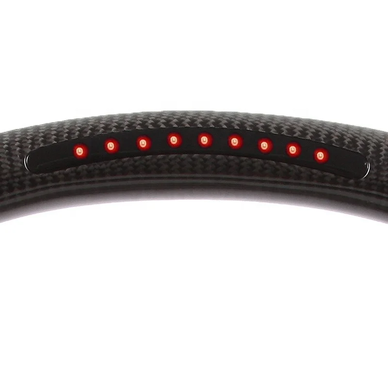 Customized Car Steering Wheel Carbon Fiber LED Fit For Chevrolet Corvette C8 2020