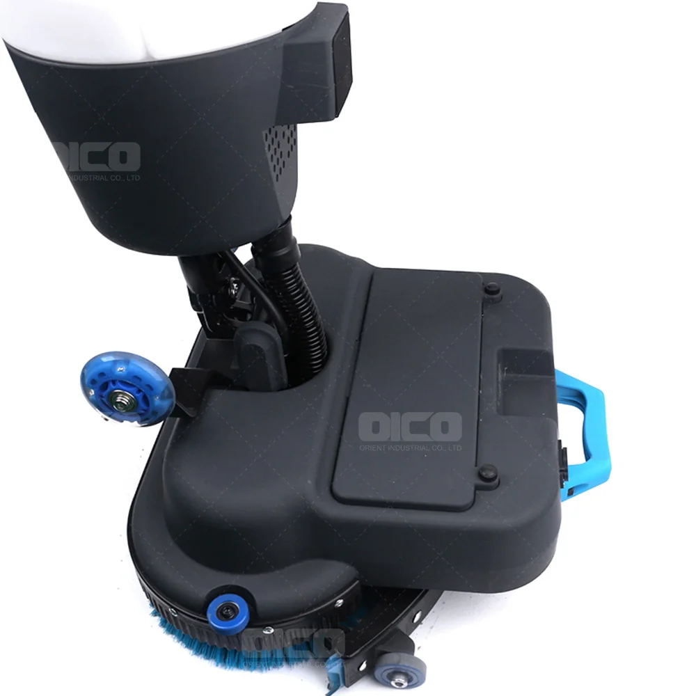 OR-GB380A   battery operated auto scrubber shopping mall cleaning equipment automatic commercial scrubber