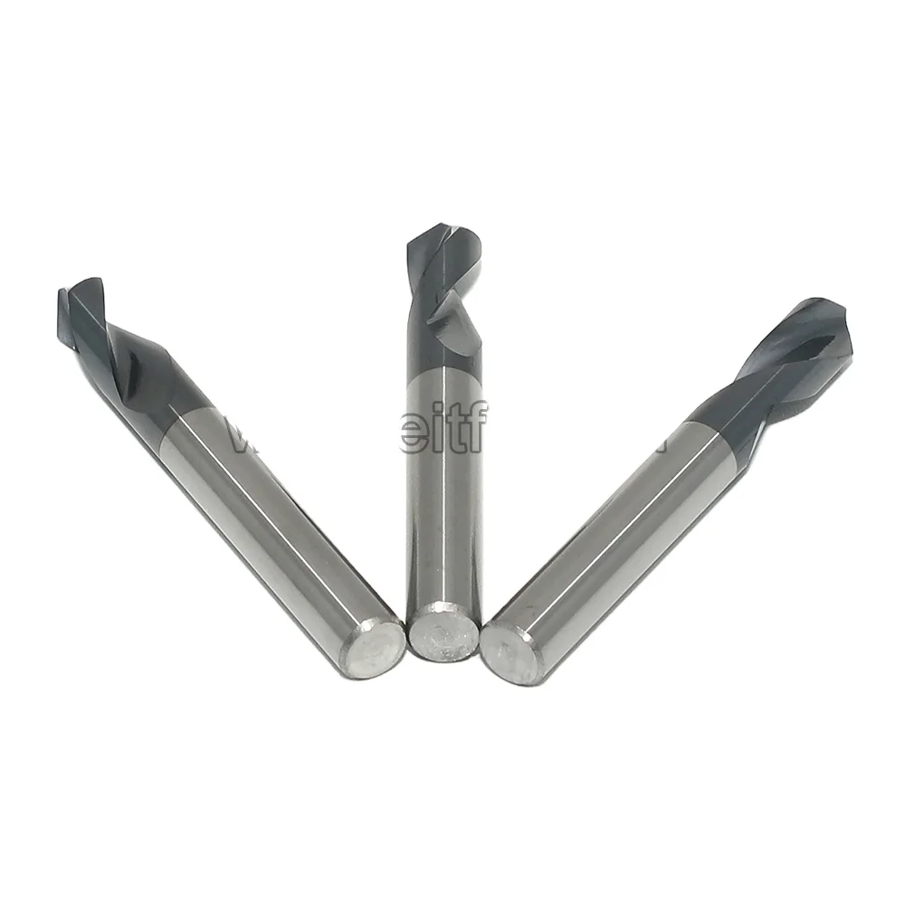 Eitfs High Precision Solid Carbide Pilot Drill With Black Coating For Steel