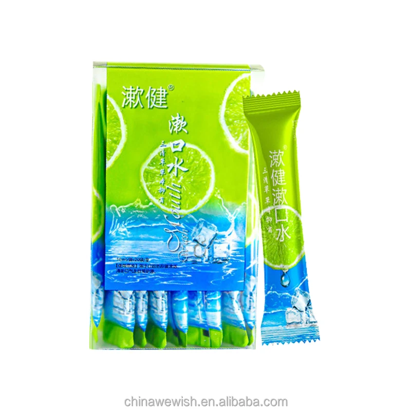 Travel Suit Mouth Wash Strip  Deodorant Mouthwash