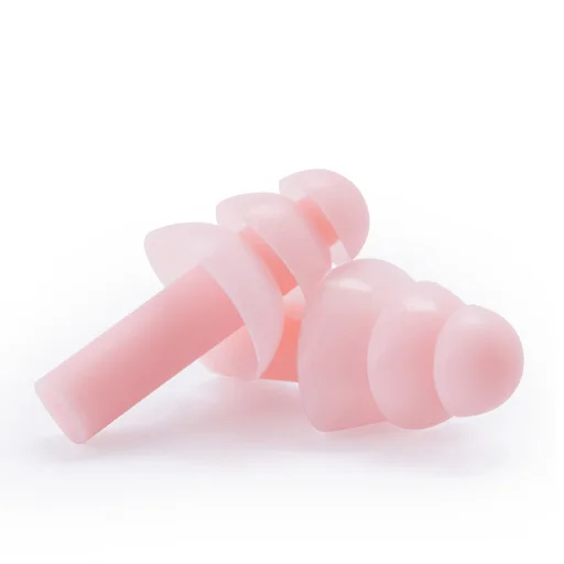 Soft Silicone Reusable Earplugs 32dB Waterproof Earplug Swimming Earplug