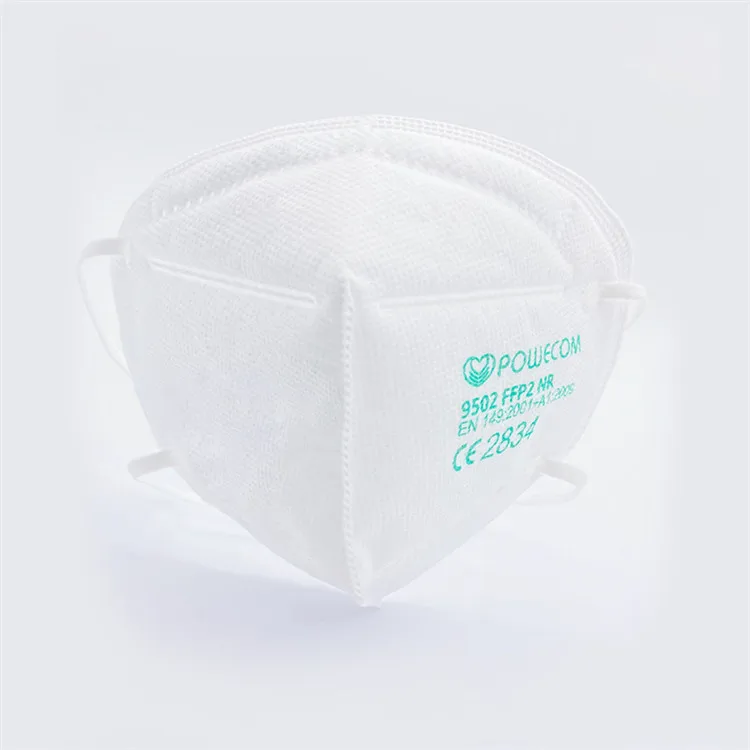 
1 Ffp2mask Half Face Mask Mouth Mask Non Woven from Powecom Mascarilla Direct Manufacturer Wholesale 9502 Disposable 