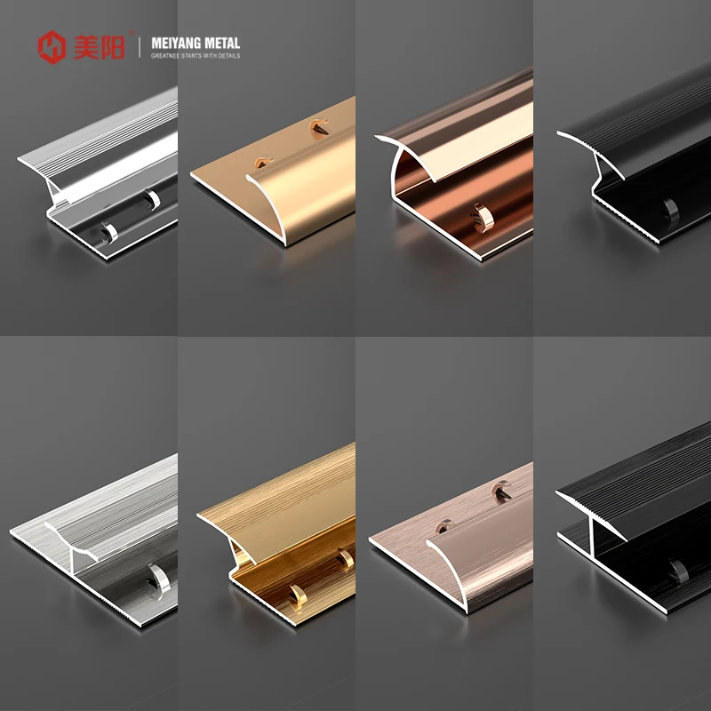 Metal stair Decorative profile stainless steel stair parts edge L Shape Wall Tile Trim