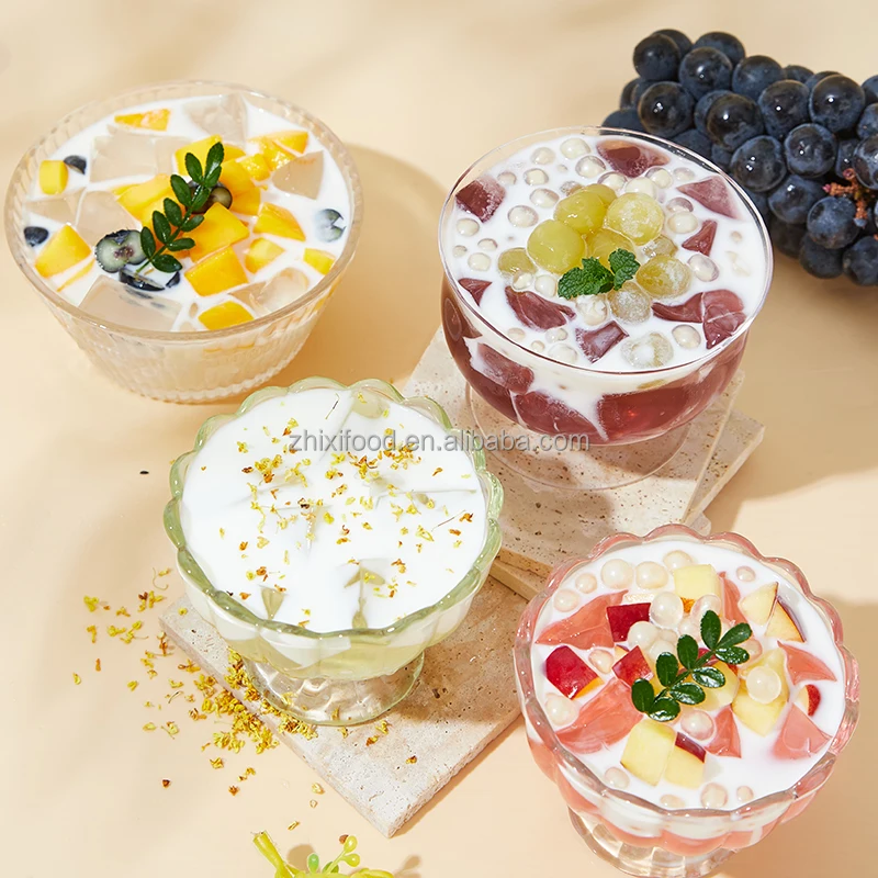 2024 Новый готовый к использованию Конжак со вкусом османтуса желе фруктовое для ингредиентов Пузырькового чая