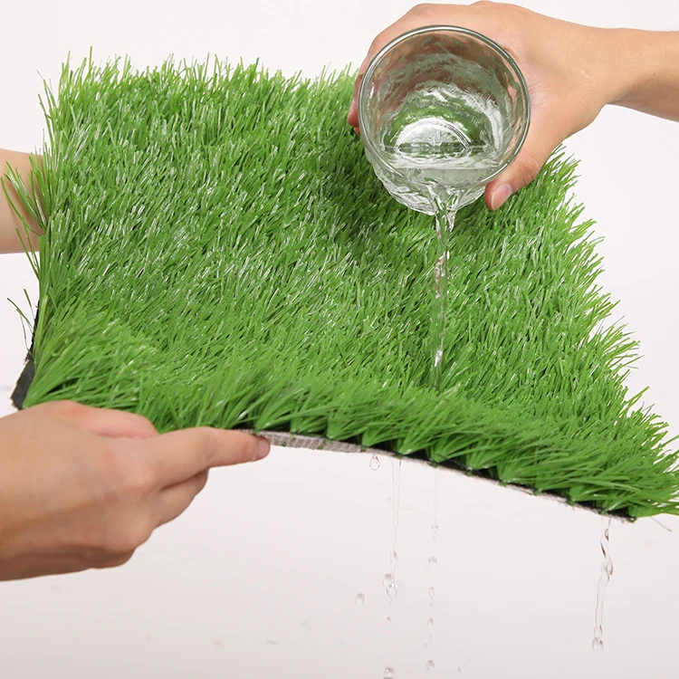 Outdoor Soccer Field Waterproof Uv Resistant Artificial Turf Infill Futsal Grass Flooring Carpet For Football Stadium Court
