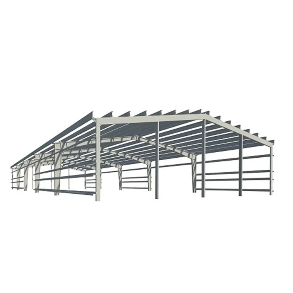 Low cost high quality steel structure prefabricated school building/factory/warehouse