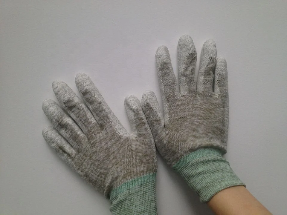 Leenol conductive copper fiber palm fit glove antistatic safety gloves