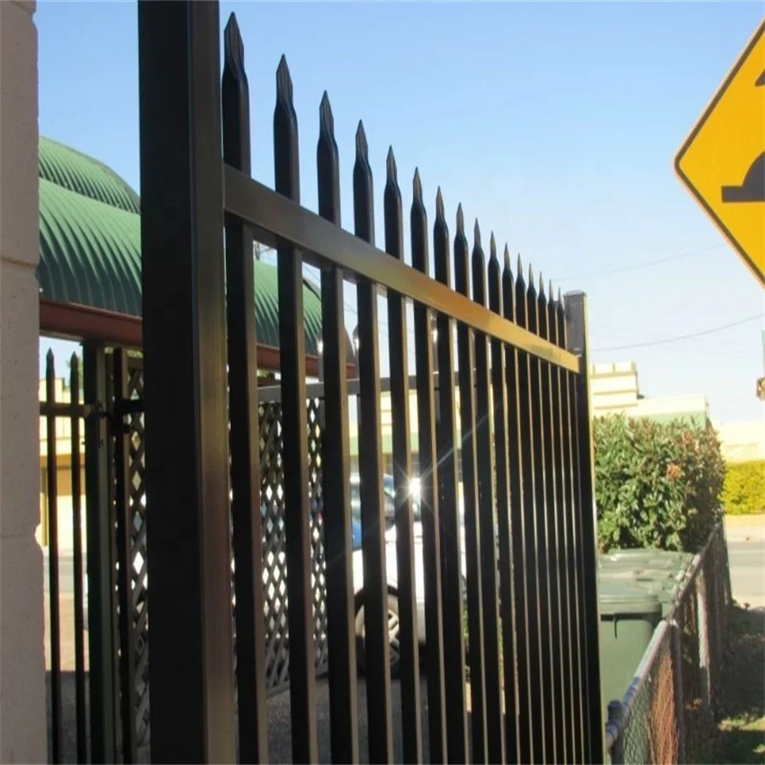 China Factory Supply Best Price High Quality  Faux Wrought Iron Railing Decorative Fence  Steel Fence