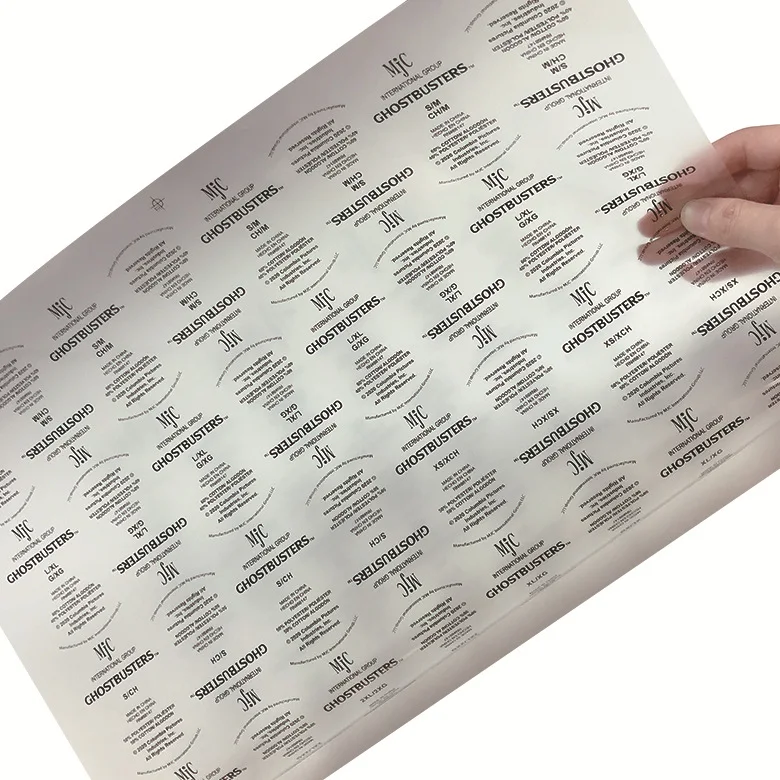 Этикетки для ухода за одеждой без этикеток