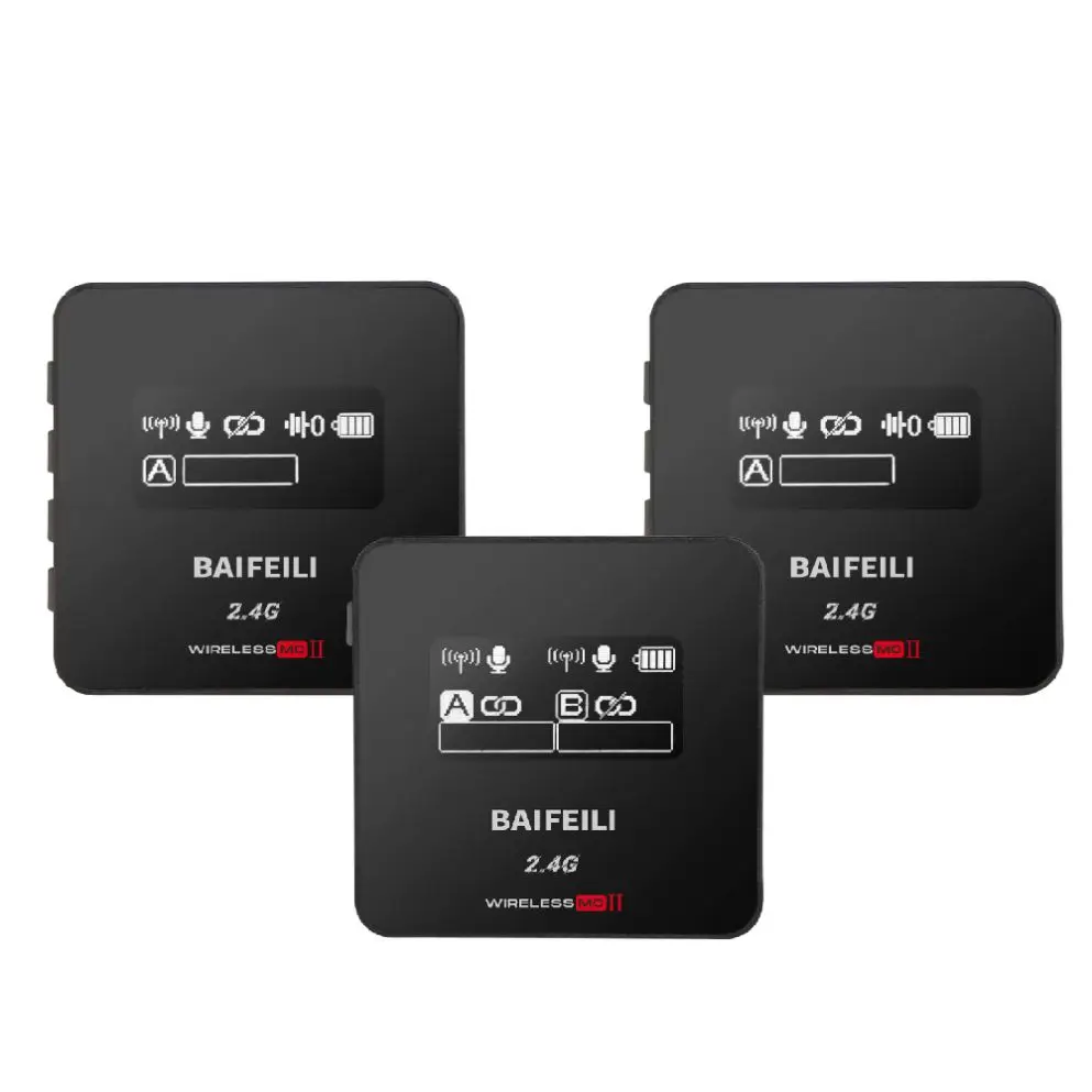 BAIFEILI Wireless Microphone with Head-mounted Wireless Microphone for Voice Amplifier Speaker