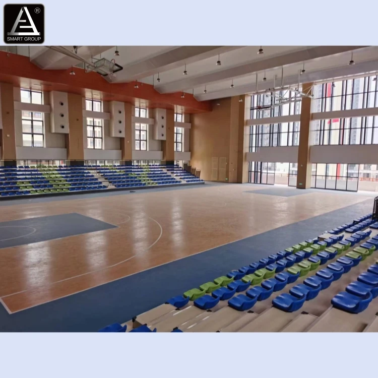 Metal Structure Telescopic Tribune Stand Stadium Retractable Bleachers Seats for Sale