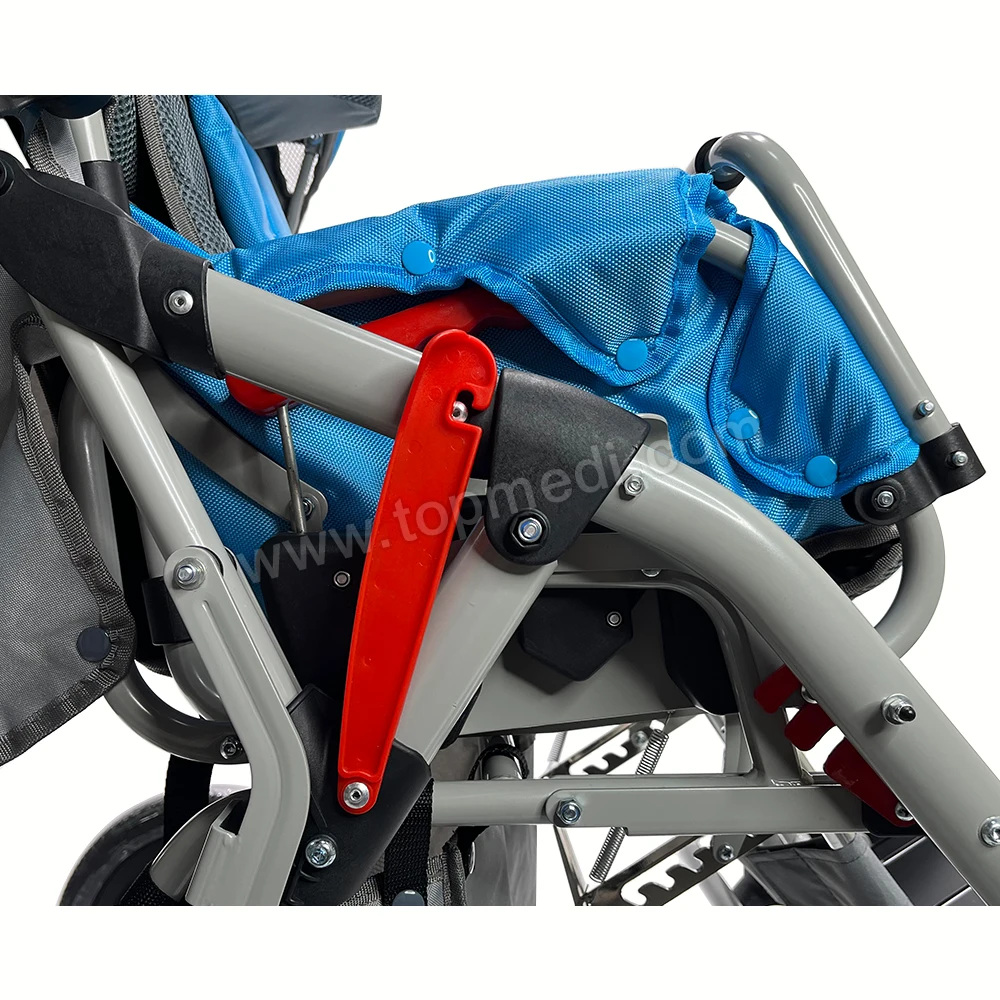 handicapped orhopaedic lightweight folding portable wheelchair supplier baby wheelchair stroller wholesale price