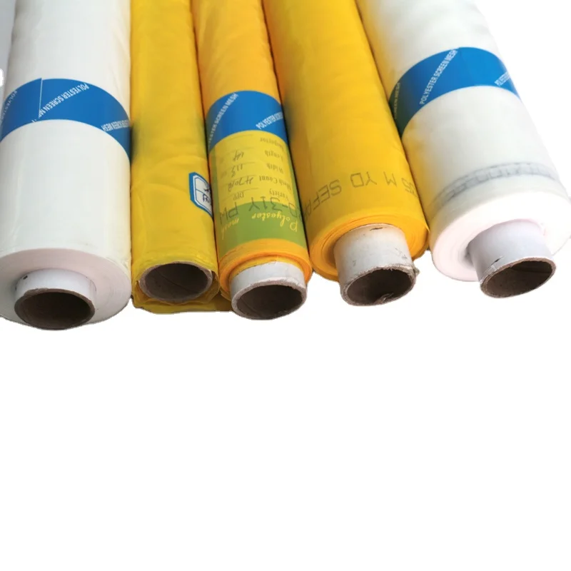 free sample Theoretic Ink Volume 250 printing consumables network High Tension Polyester screen printing mesh