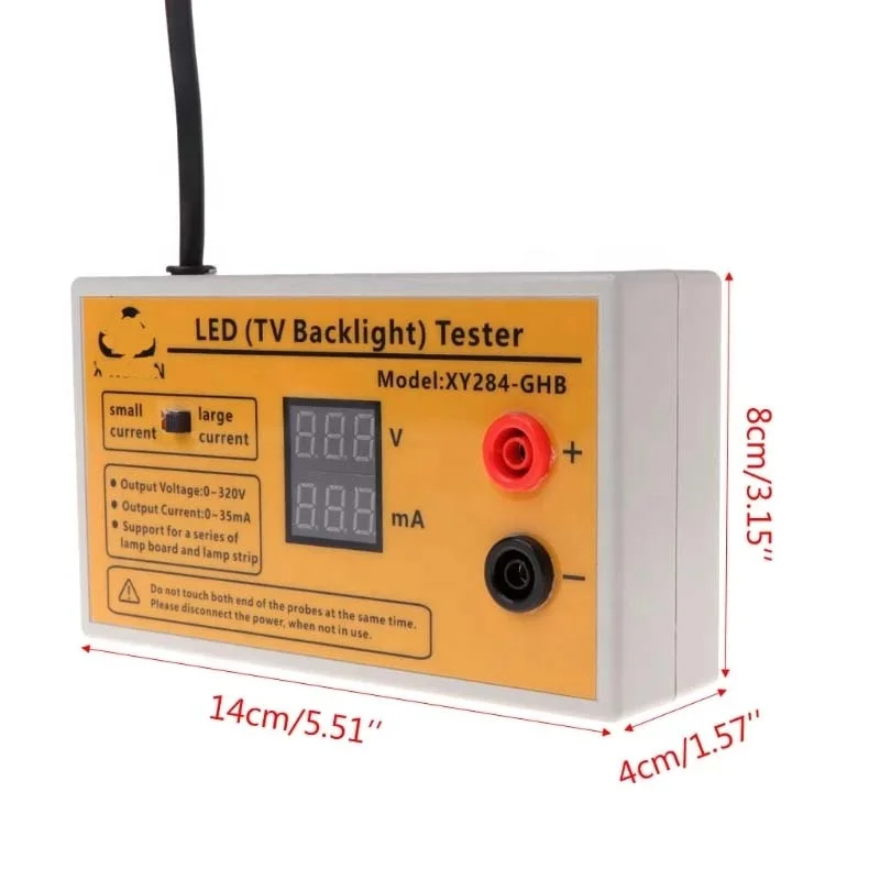 LED TV Backlight Tester Leads Multipurpose LED Strips Beads Test Tool XY284-GHB Lamp Board LED Lamp Bead Tester 0-320V Output