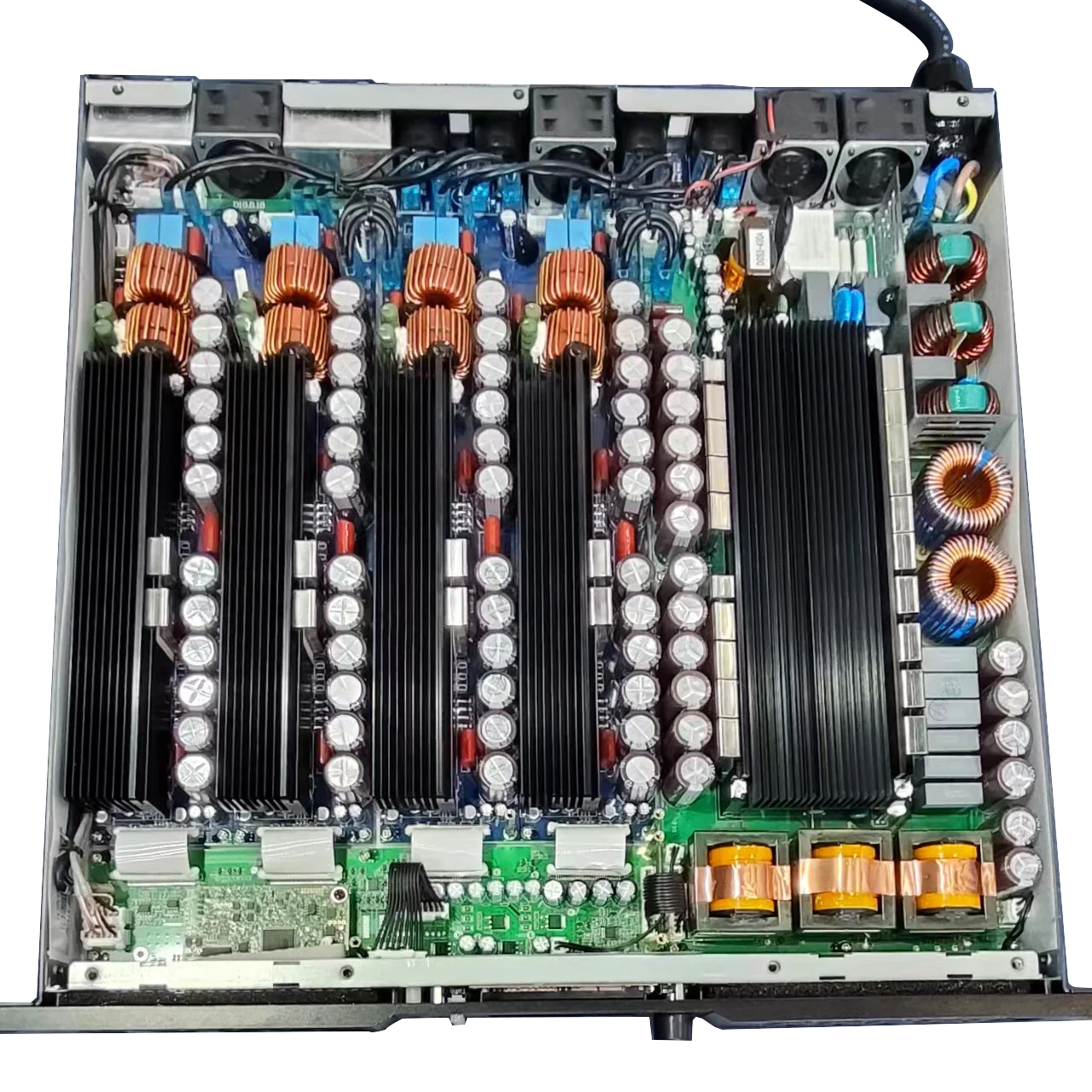 GaN430 Marco Professional Audio New Product Class D 1u 4*3000W Gallium Nitride Digital Power Amplifier