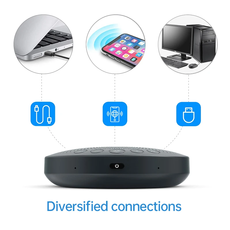Wedoinnov беспроводной Bluetooth USB Hi-Fi мини-видеоконференция громкой связи автоматическое обнаружение голосового определения местоположения