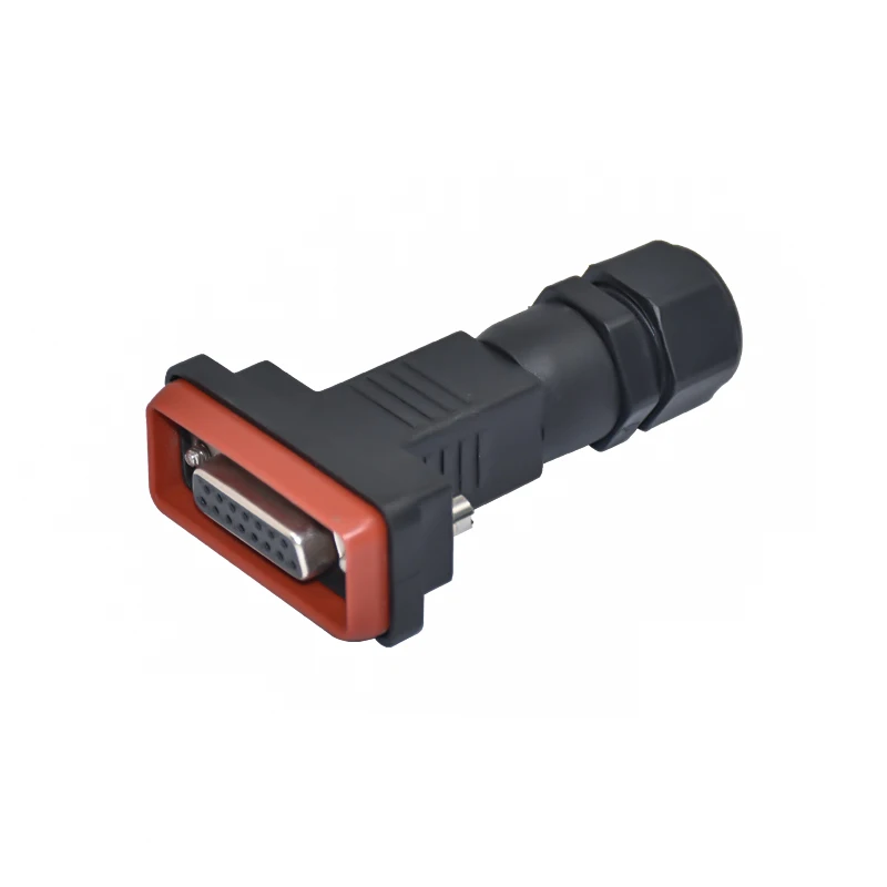 D-sub 9 15 25 26 37 44 50 62 78 Pin Connectors IP67 IP68 Waterproof electrical power Heavy Duty Industrial Adapters Connector