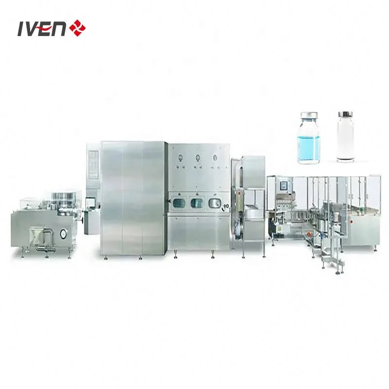 Оборудование для наполнения и пробивания флаконов