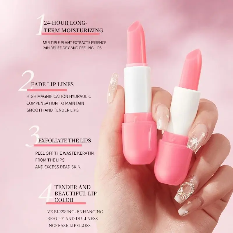 SADOER Private Label Avocado Cherry Vegan Natural Organic Fruit Lips Moisturizer Exfoliating Spf Lip Balm Chapstick Cosmetics