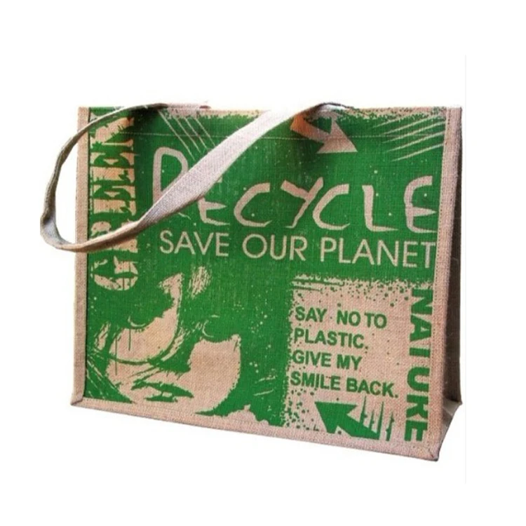 Large Jute Shopping Bag