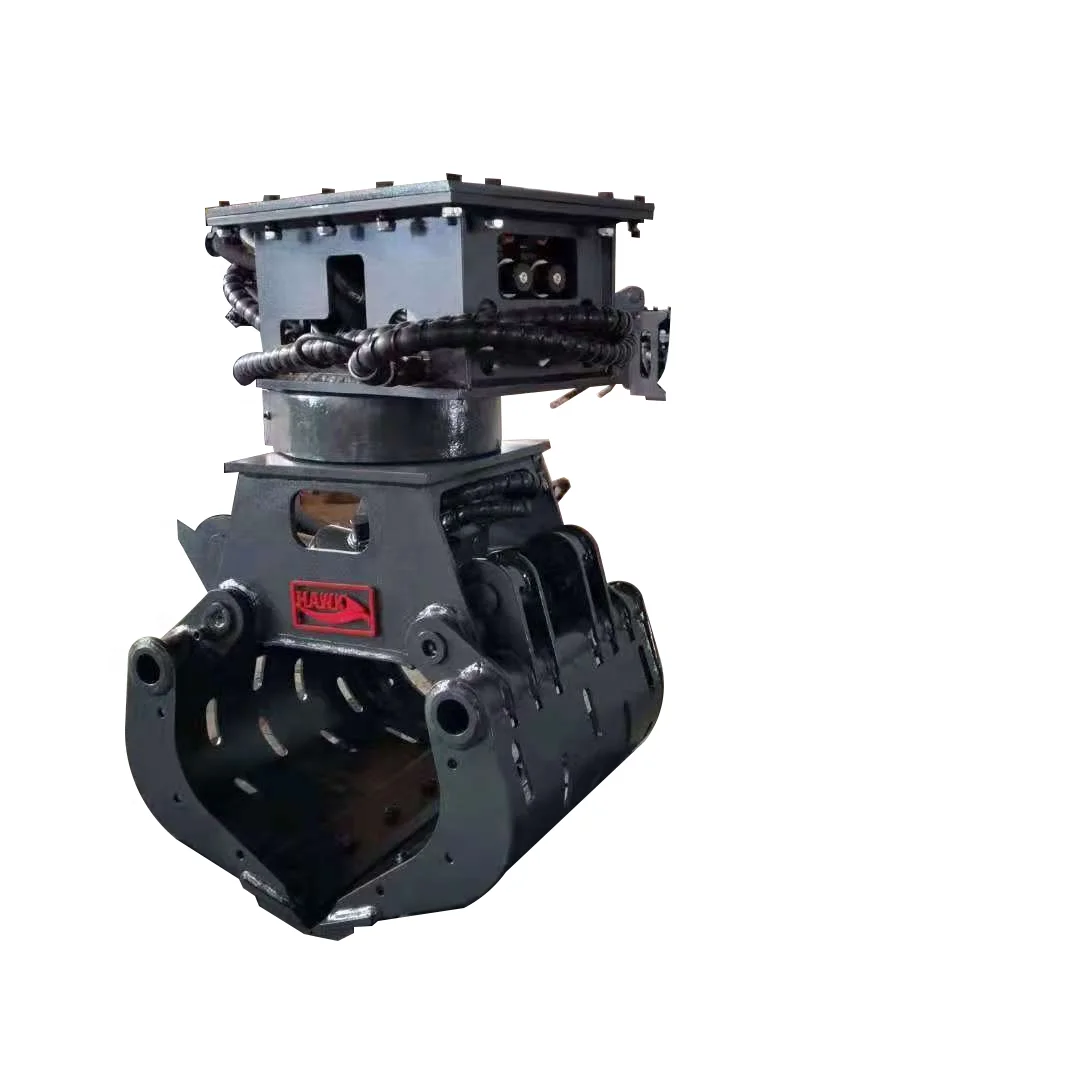 New Excavator Rotating Demolition Grapple for Sorting Construction Farm Industries with Core Motor Engine & Pump Components
