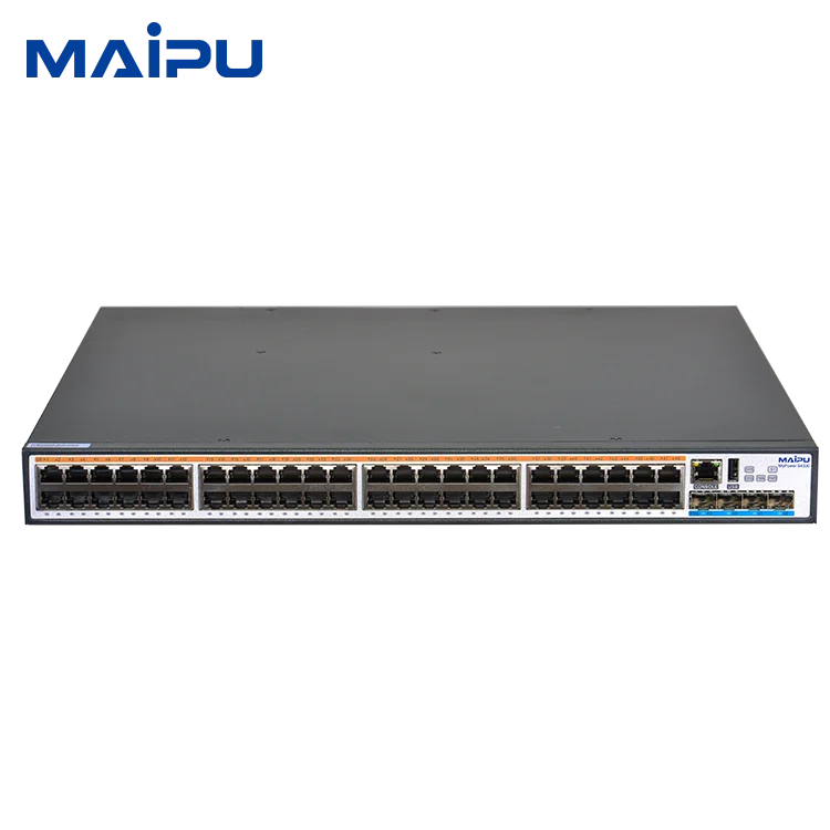 Maipu 10G aggregation ethernet switch 48 port network switch with 4 10G SFP uplink
