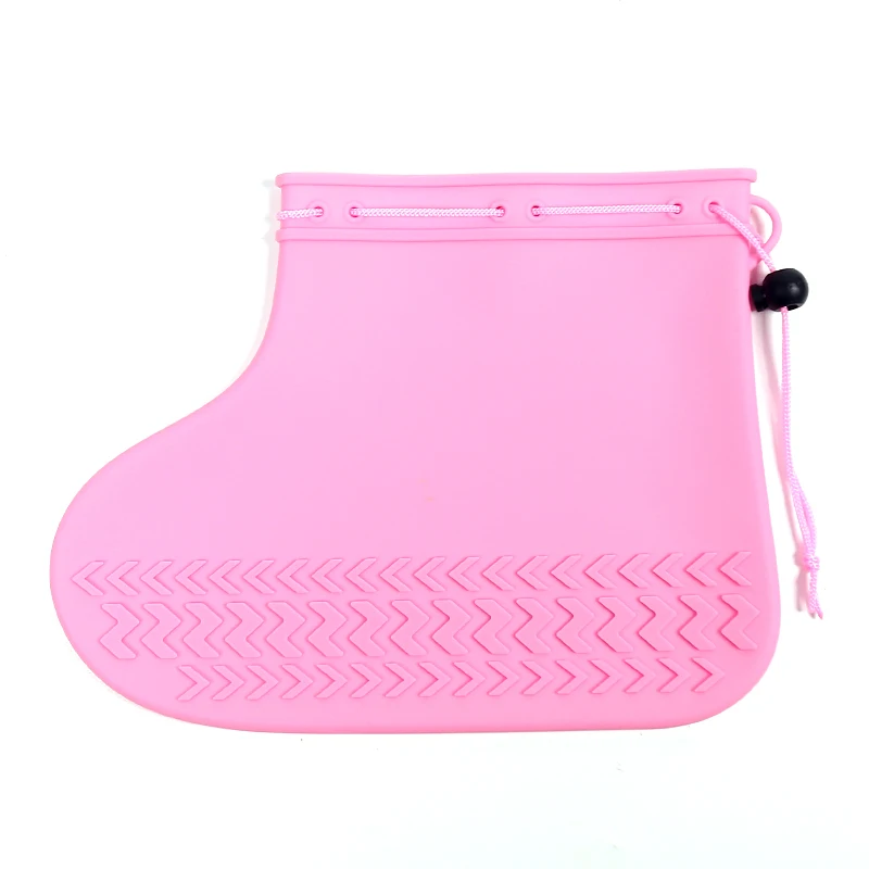Kids Rain Men Rubber Waterproof Overshoe Silicone Shoe Covers Boots Galoshes
